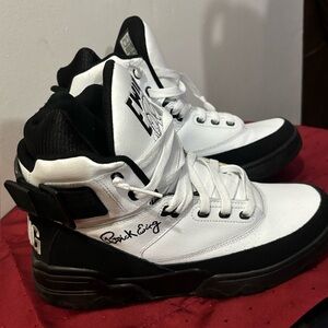 Nike Black and White High-Top Sneakers